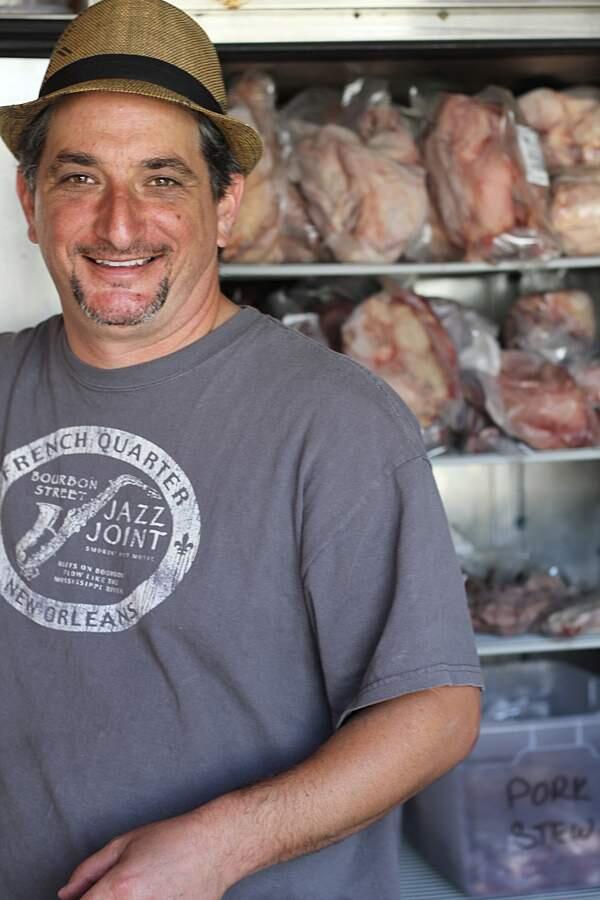 9/2/2012: D2:PC: Adam Parks of Victorian Farmstead Meats in Sebastopol. 2012 HEATHER IRWIN