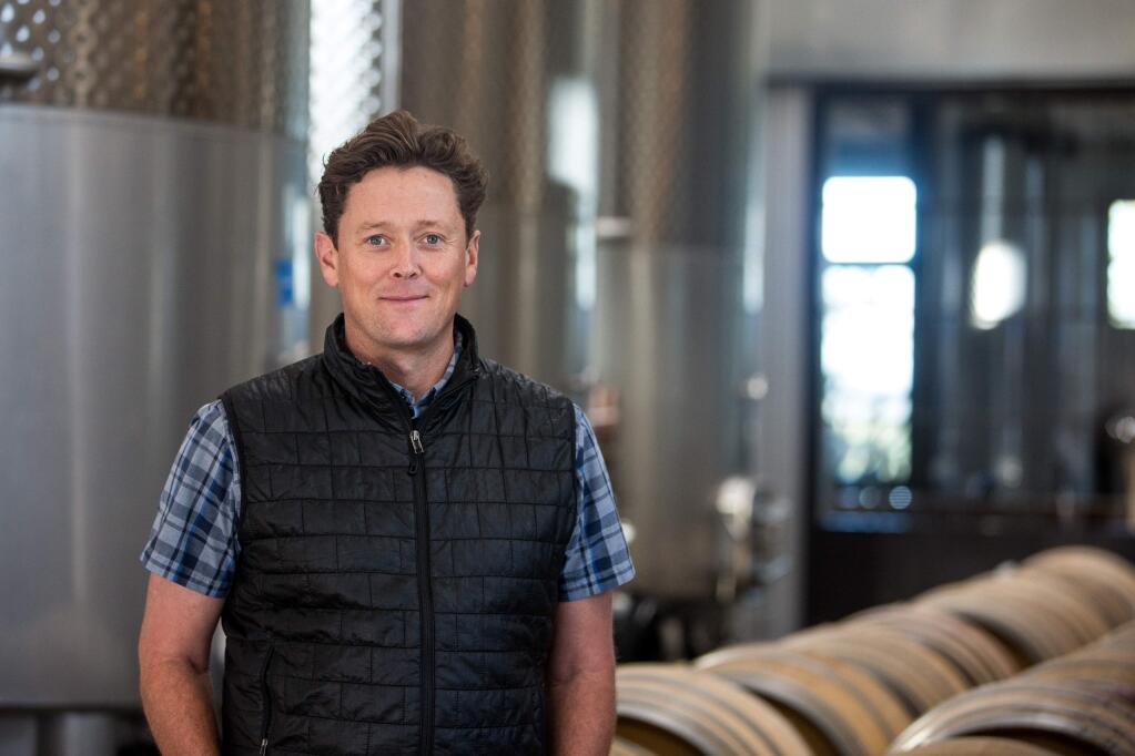 Copain founder and winemaker Wells Guthrie