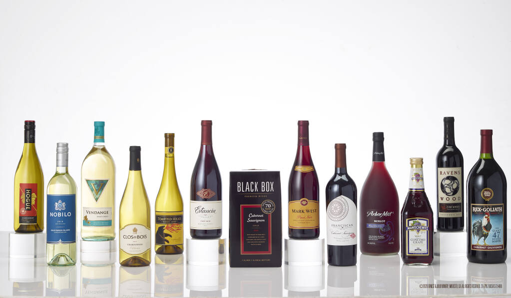 Clos du Bois from Sonoma County and Franciscan from Napa Valley were among the 32 lower-priced wines Constellation Brands just sold to E. & J. Gallo Winery. (courtesy of E. & J. Gallo Winery)