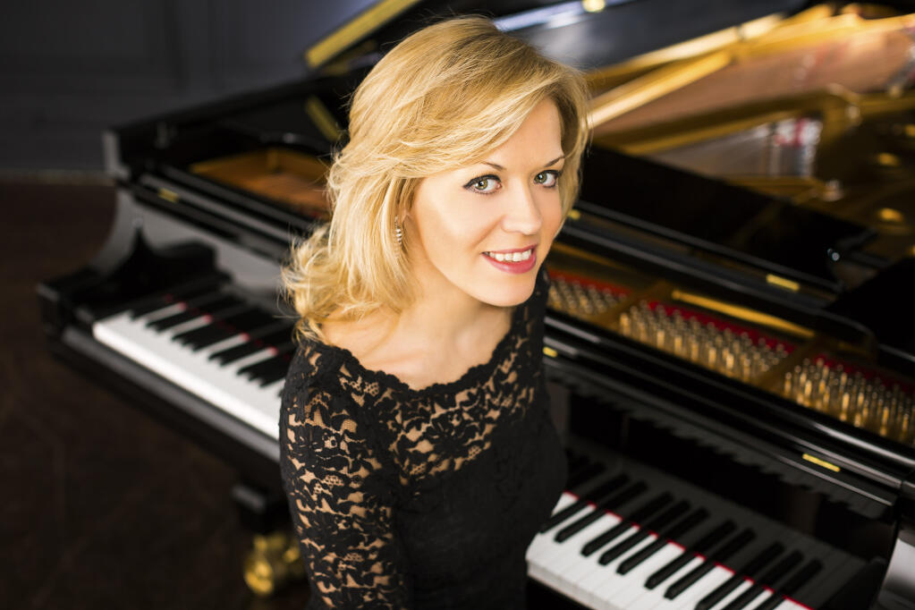 Pianist Olga Kern returns to play with the Santa Rosa Symphony in the first concerts of its new season. (Chris Lee)