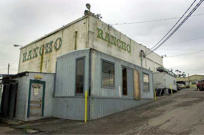 Former Rancho Feeding Corp. slaughterhouse in Petaluma. (PD file)