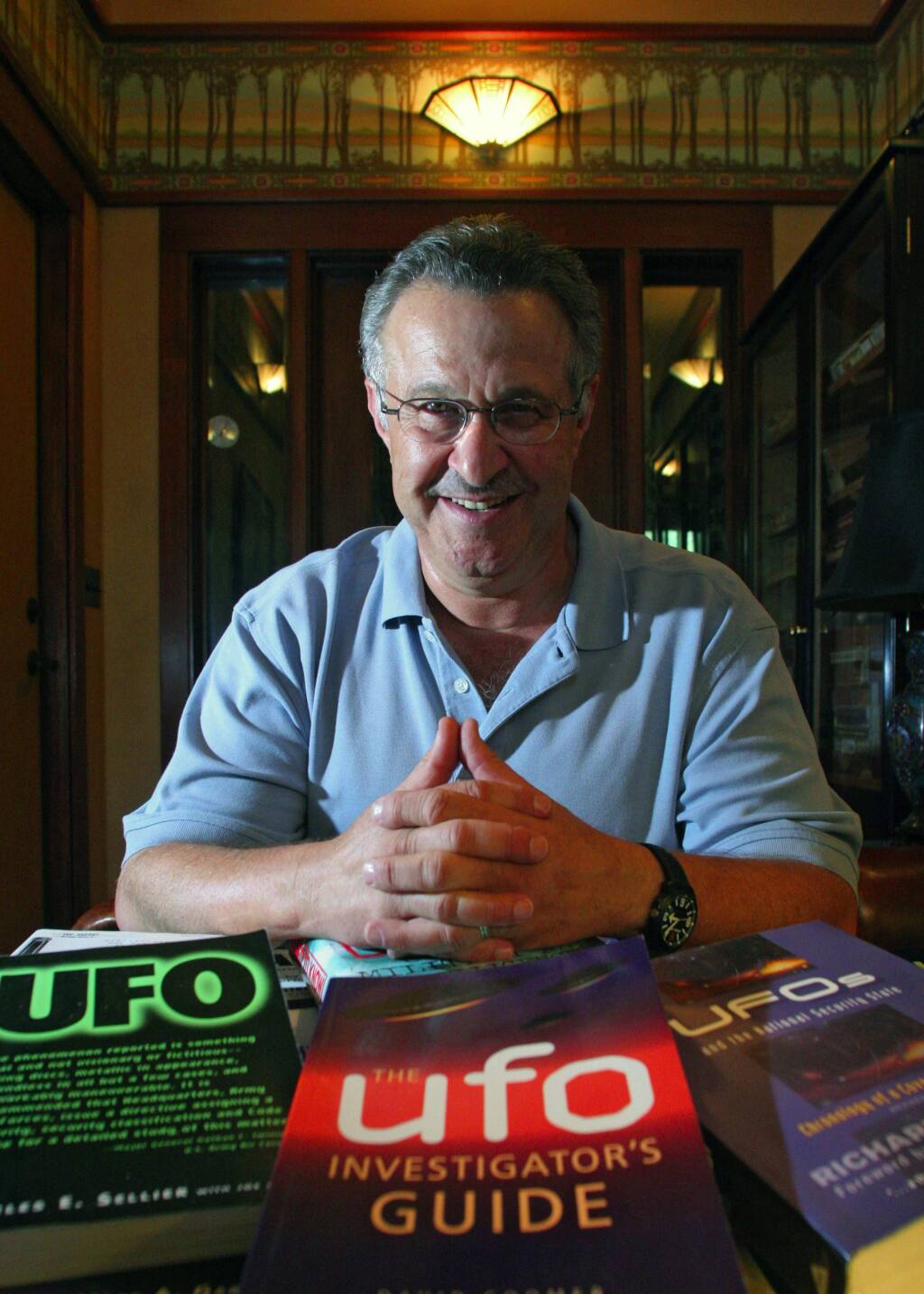 Jim Ledwith is better known in Sonoma as “UFO Jim,” and he’ll share his expertise at the Sonoma Community Center. (Robbi Pengelly/Index-Tribune file)