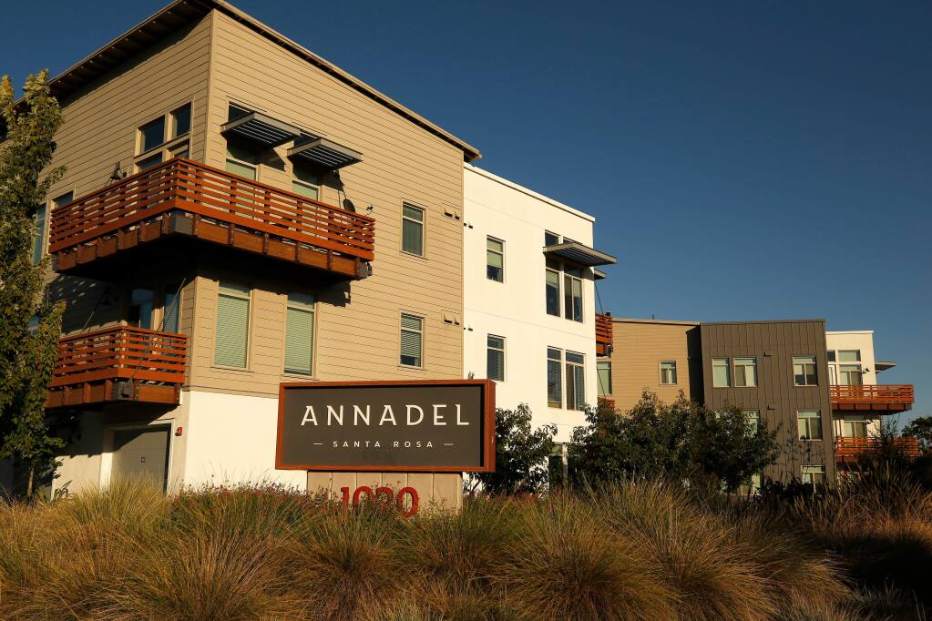 Annadel Apartments on Jennings Avenue, which was purchased by the California Community Housing Agency, in Santa Rosa on Thursday, Sept. 19, 2019. (Alvin Jornada / The Press Democrat)