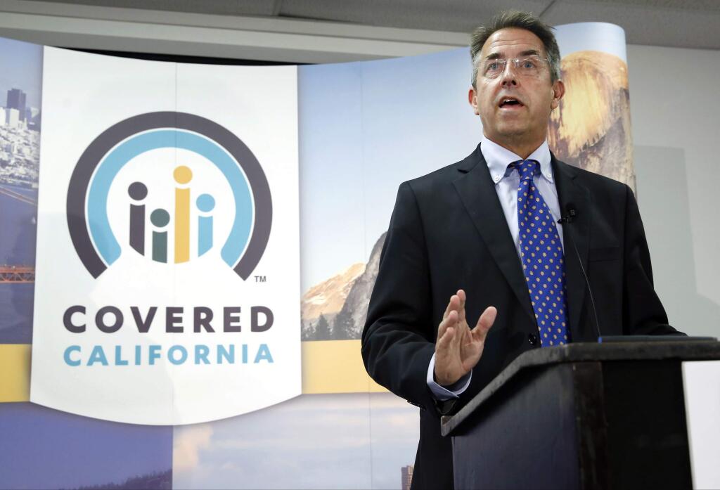 RICH PEDRONCELLI / Associated PressPeter Lee is executive director of Covered California, which is charged with negotiating coverage and rates for health insurance sold under the Affordable Care Act. Proposition 45 would give the state insurance commissioner oversight over rates for individual and small group policies.