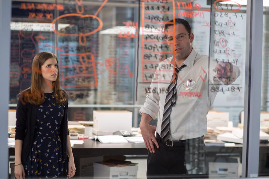 Anna Kendrick's character attempts a real puzzle in wooing Ben Affleck's 'Accountant.'