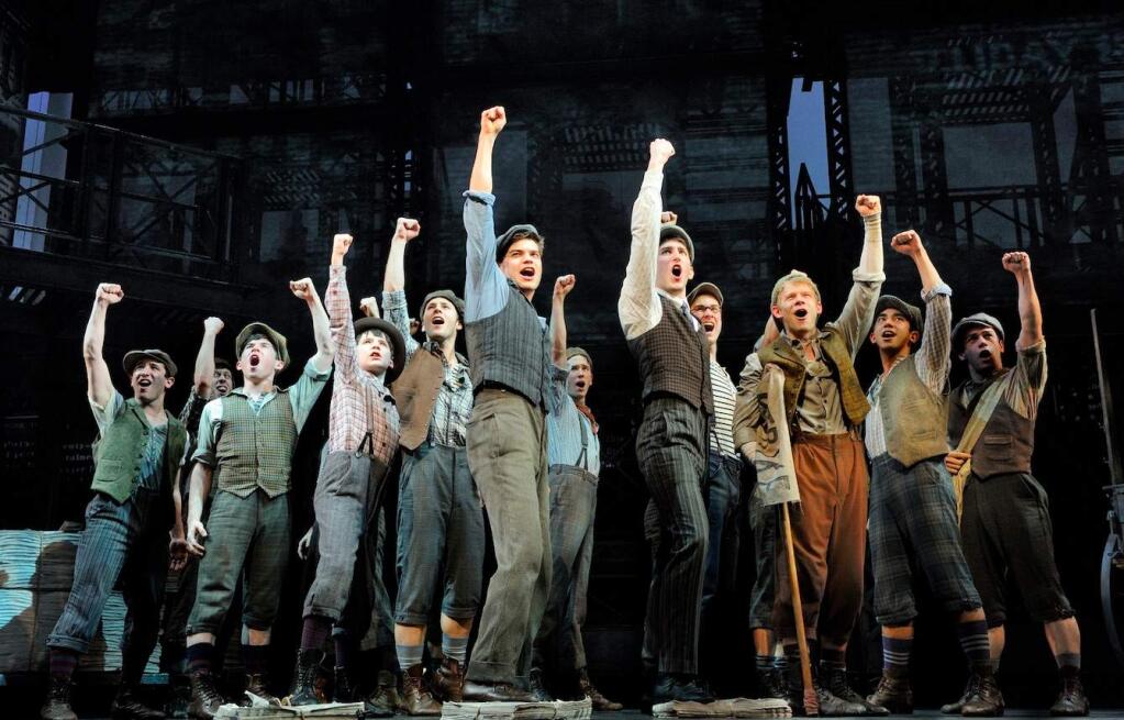 'Newsies,' the smash Broadway hit, will be screened at local theaters on Saturday, August 5, 12:55 p.m. and again on Wednesday, August 9, at 7 p.m.
