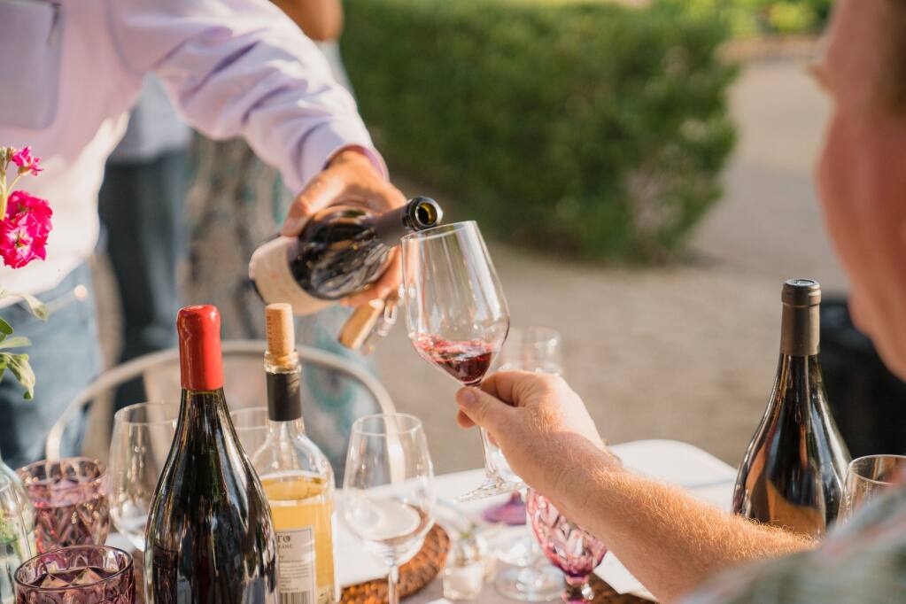 The Russian River Valley Winegrowers will hold its annual Paulée Dinner Sept. 3 at Bricouleur Vineyards as a nod to the Burgundian tradition of a harvest feast. (@wildlysimpleproductions)
