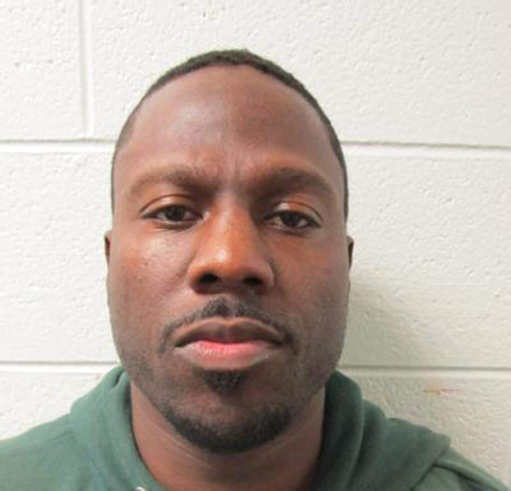 This undated photo provided by the Utah Department of Corrections shows Melvin Rowland. Authorities say that Rowland, suspected of killing his ex-girlfriend, University of Utah student-athlete Lauren McCluskey, was found dead in an off-campus church early Tuesday, Oct. 23, 2018. (Utah Department of Corrections via AP)