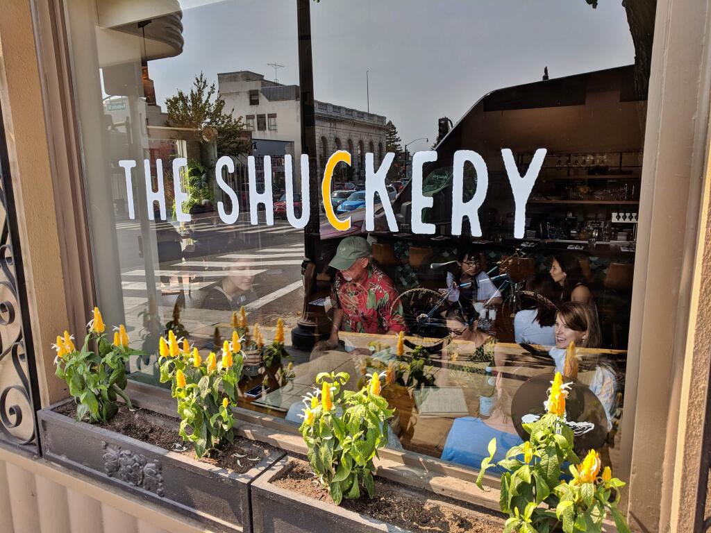 The Shuckery on Washington Street is offering curbside pick up. HOUSTON PORTER/FOR THE ARGUS-COURIER