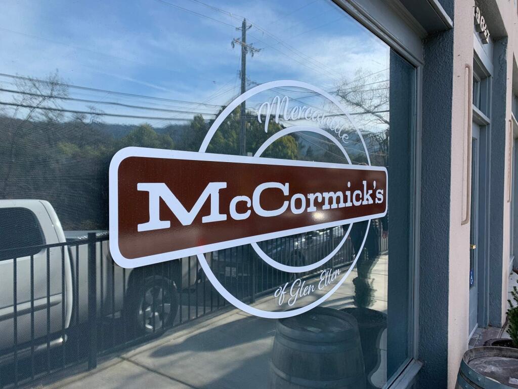 McCormick's Mercantile is moving down the street.