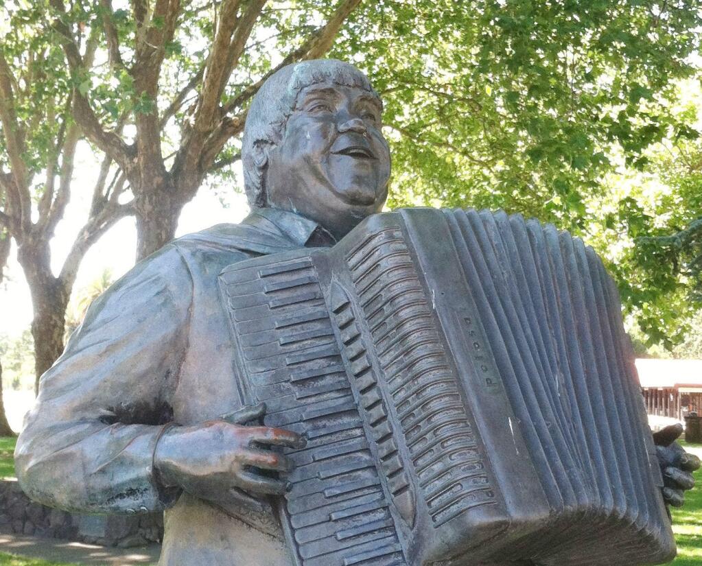 Jim Boggio Statue in La Plaza Park by artist Jim Kelly. Photo provided.