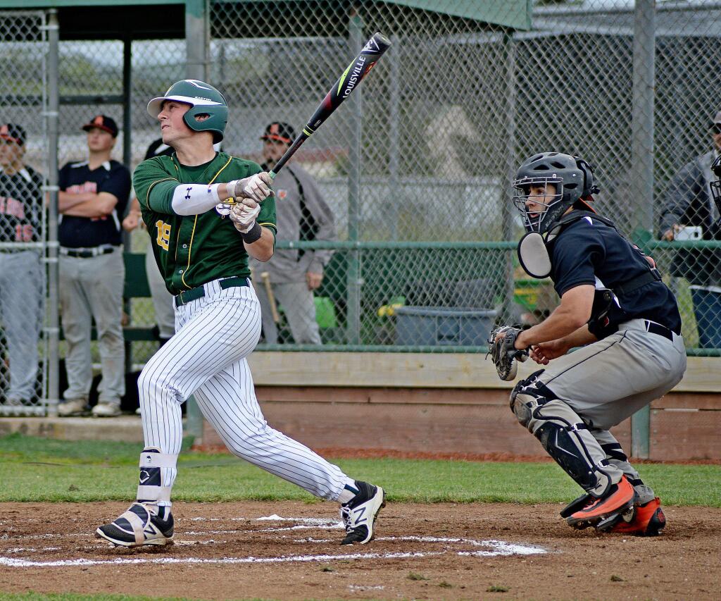 SUMNER FOWLER/FOR THE ARGUS-COURIERSpencer Torkelson hit his sixth home run to lead Casa Grande to a 5-1 win over Ukiah.
