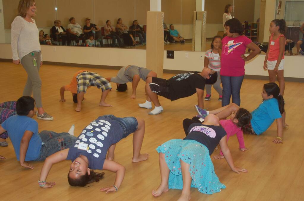 Children participate in Petaluma Health Centerís ìPetaluma Loves Active Youth,î a program aimed at helping kids struggling with their weight maintain healthy lifestyles. MATT BROWN/ARGUS-COURIER STAFF