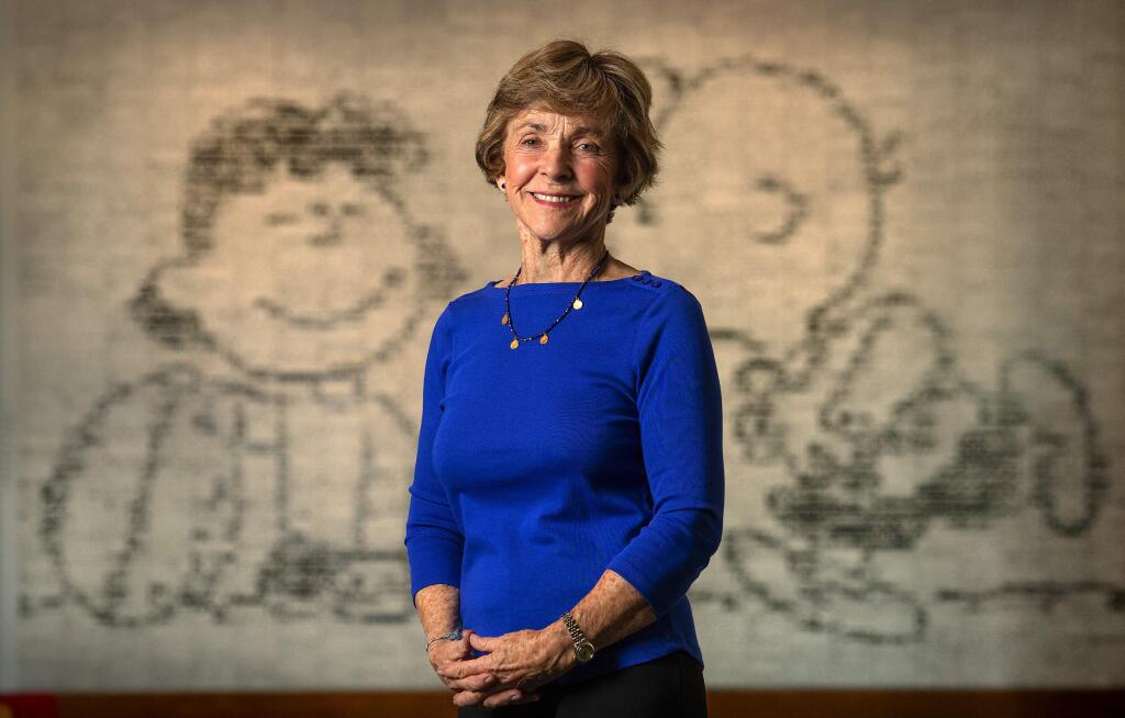 Jeanie Schulz at the Charles M. Schulz Museum in Santa Rosa. (JOHN BURGESS/ PD)