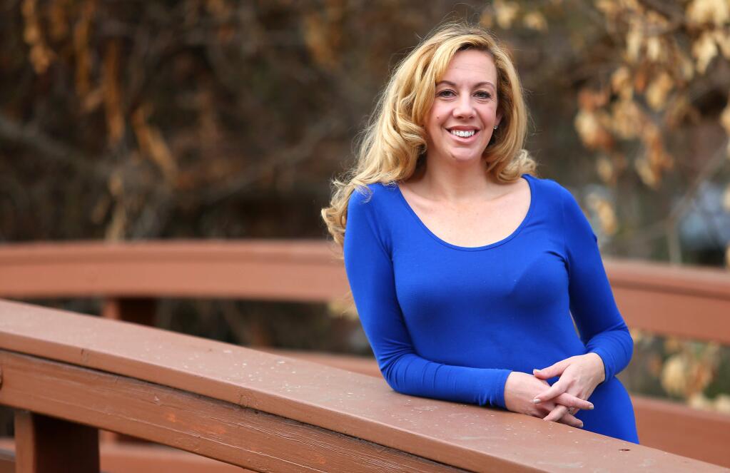 Elizabeth Gore co-founded Houston-based artificial intelligence firm Hello Alice. (Christopher Chung/ The Press Democrat) 2014