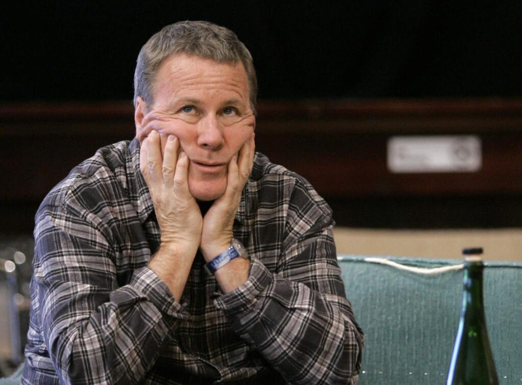 FILE - In this April 5, 2006 file photo, actor John Heard, who stars as Alex, rehearses for Steppenwolf Theatre's production of Don DeLillo's play, 'Love-Lies-Bleeding,' in Chicago. Heard, best known for playing the father in the “Home Alone” movie series, has died. He was 72. His death was confirmed by the Santa Clara Medical Examiner's office in California on Saturday, July 22, 2017. (AP Photo/Brian Kersey, File)