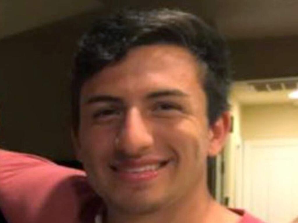 This undated photo provided by the Los Angeles Police Department shows 19-year-old Eloi Vasquez. The University of California, Berkeley, student went missing after he left a party near the University of Southern California campus in Los Angeles early Saturday, March 26, 2015. (AP Photo/Los Angeles Police Department)