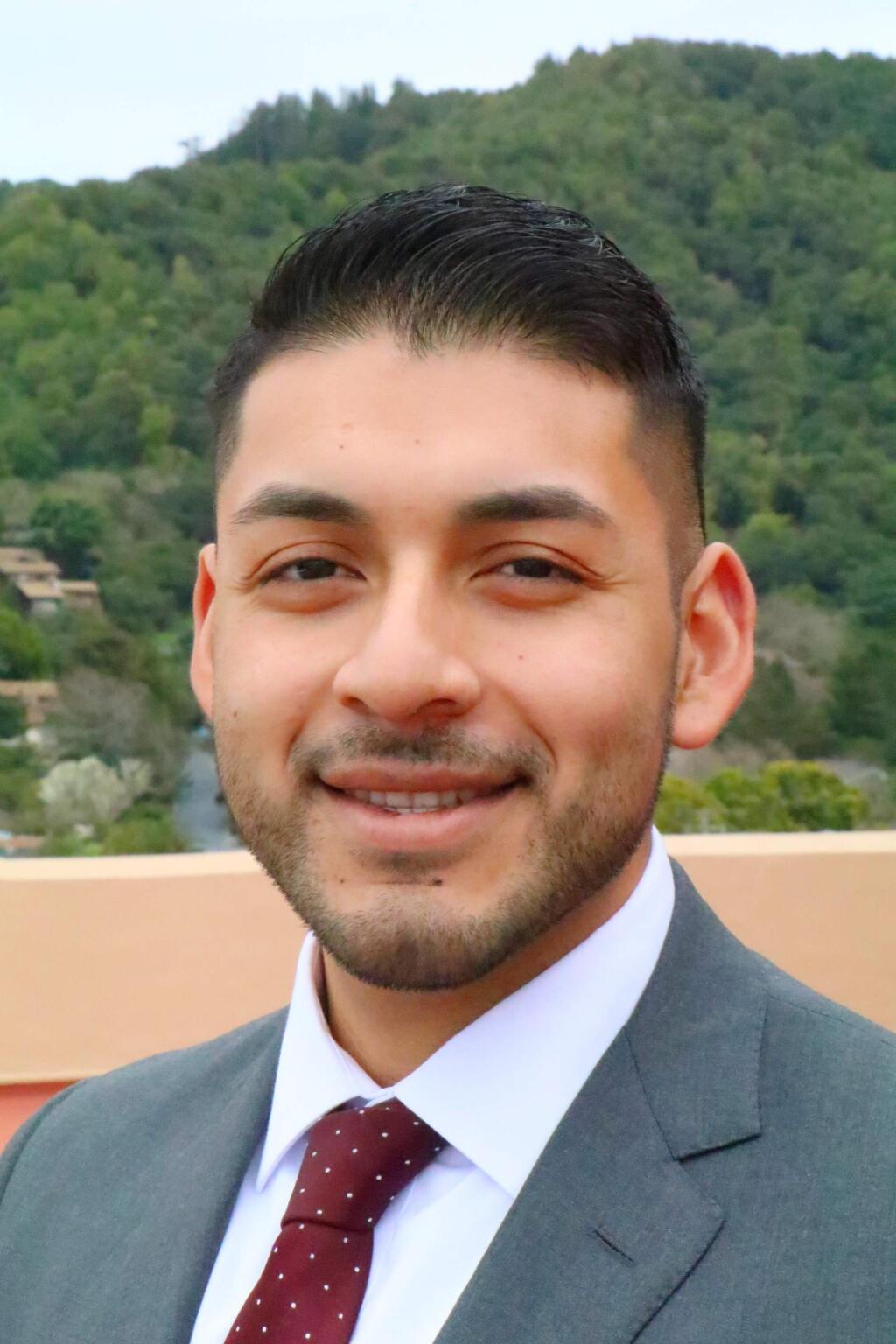 Lorenzo Cordova, 27, senior aide, Marin County Board of Supervisors, is a 2020 Forty Under 40 winner. (courtesy photo)