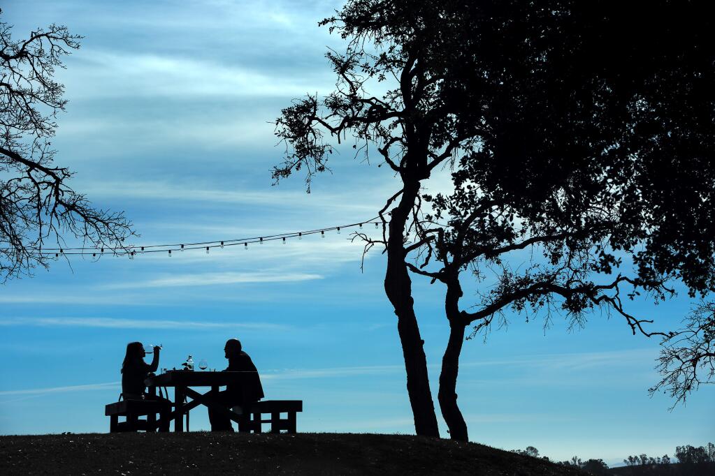 Seasonal festivals, rich history, wine and friendly locals made Sonoma, Travel and Leisure Magazine's 11th favorite town in America. Click through our gallery to see what other cities made the list. In this photo Scribe Winery, Sonoma. (Press Democrat File photo)