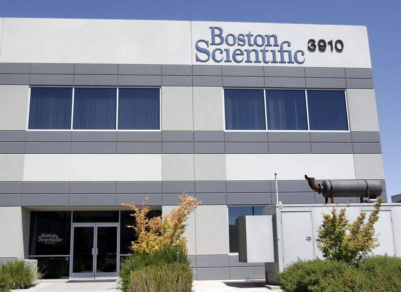 Boston Scientific building at 3910 Brickway Blvd., Santa Rosa, on June 15, 2006. (Press Democrat / Jeff Kan Lee)