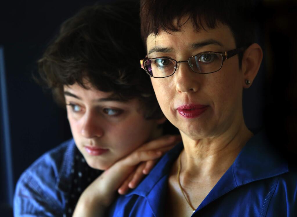 Patty O'Reilly and her daughter Siobhan are advocates for restorative justice after a drunk driver killed their husband and father in 2004. (Photo by John Burgess/The Press Democrat)