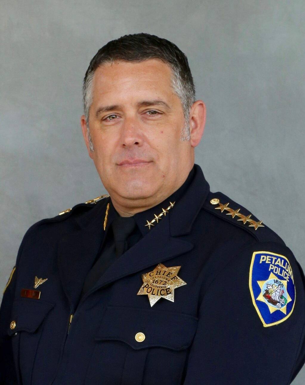Petaluma Police Chief Ken Savano