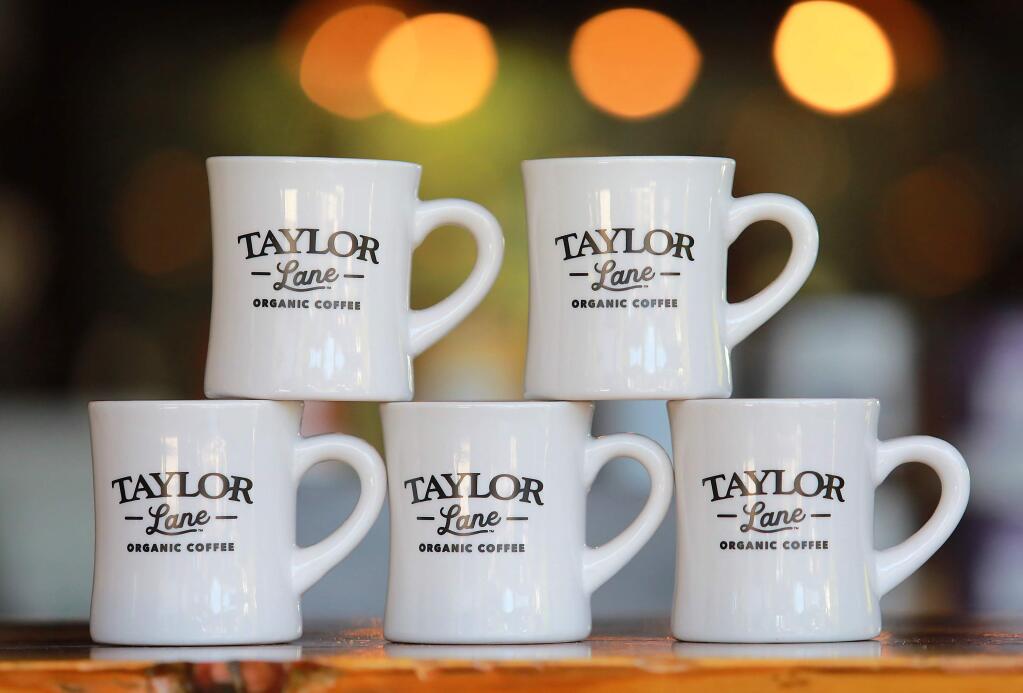 Taylor Maid Organic Coffee has changed their name to Taylor Lane on the 25th anniversary of the company. (John Burgess/The Press Democrat)
