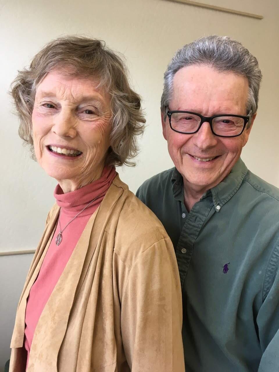 Anne and Paul Greenblatt won the Petaluma Service to Seniors award.