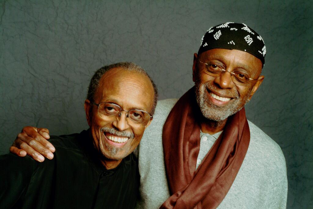 Brothers Jimmy and Albert 'Tootie' Heath will perform at the Healdsburg Jazz Festival in June. (Photo courtesy of Healdsburg Jazz Festival.)