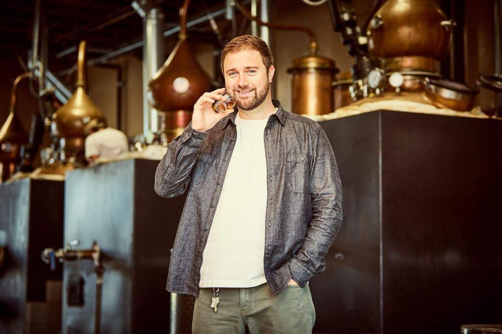 Adam Spiegel, founder, CEO and whiskeymaker, Sonoma Distilling Company (COURTESY OF SONOMA DISTILLING COMPANY)