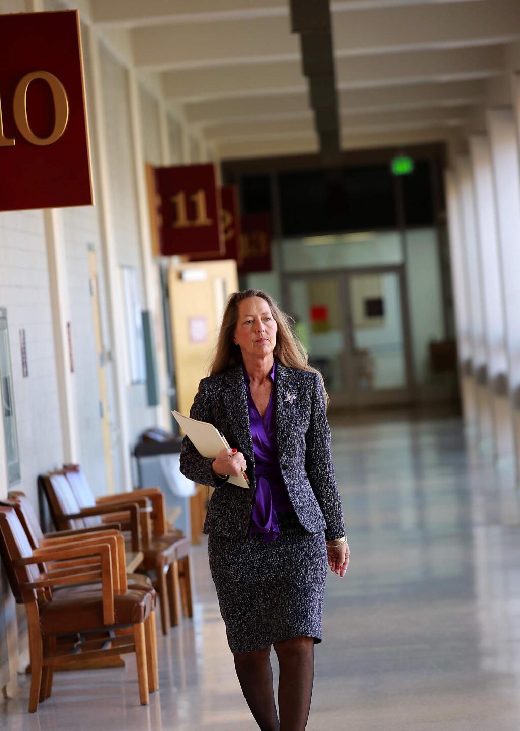 Sonoma County Public Defender Kathleen Pozzi. (John Burgess / The Press Democrat)