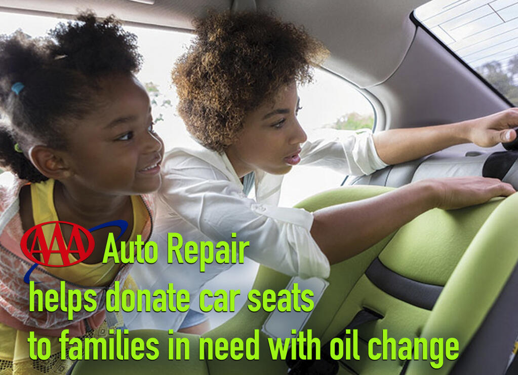 September 20-26 is Child Passenger Safety Week, a week dedicated to helping caregivers make sure their children ride as safely as possible—every trip, every time. During September, AAA will donate $5 for every oil change to help buy car seats for low-income families. (AAA)