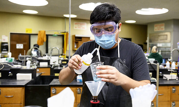 Beginning in spring, more lab classes at SRJC will be held on-campus. (SRJC photo)