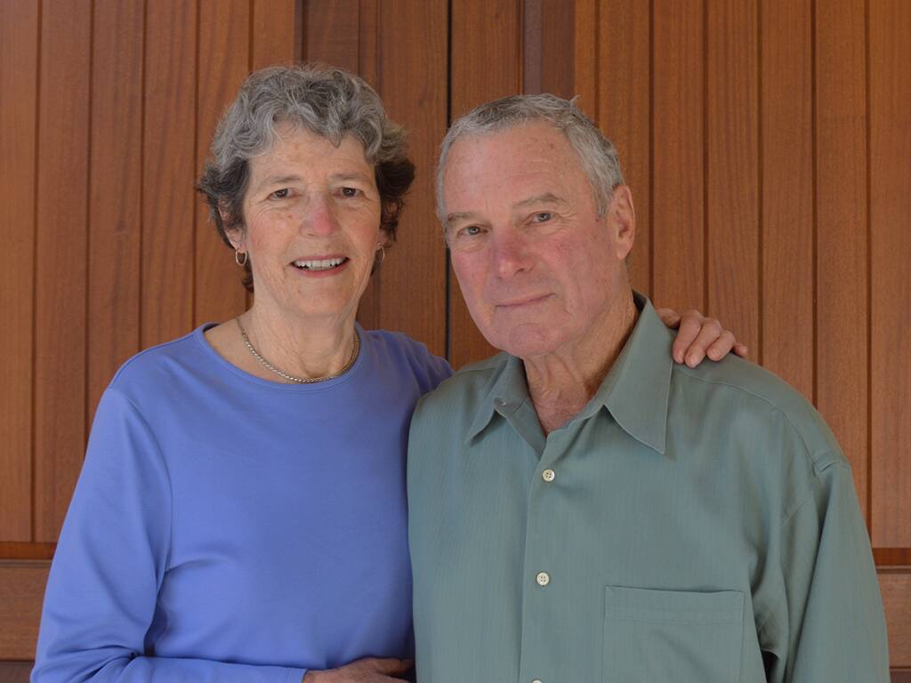 Anne and Dan Benedetti will receive honorary doctorate degrees from Sonoma State University at its 2023 spring commencement in late May. (Photo courtesy of Sonoma State University)