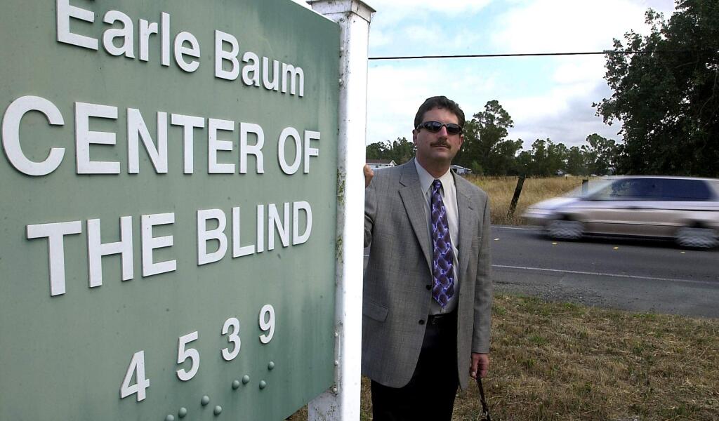 A change in federal regulations could force 75 people out of vocational rehabilitation programs at the Earle Baum Center for the Blind in Santa Rosa. (The Press Democrat)
