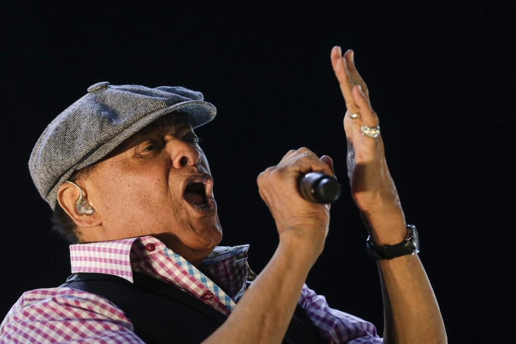 FILE - In this Sept. 27, 2015, file photo, Al Jarreau performs at the Rock in Rio music festival in Rio de Janeiro, Brazil. Jarreau died in a Los Angeles hospital Sunday, Feb. 12, 2017, according to his official Twitter account and website. (AP Photo/Felipe Dana, File)