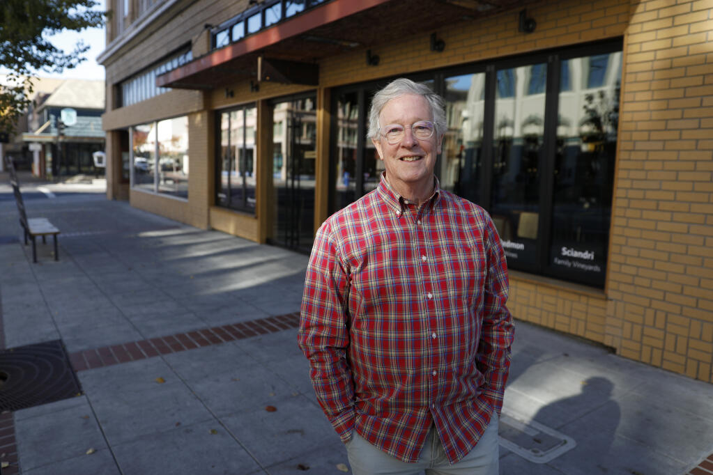 Craig Smith, executive director of the Downtown Napa Association, in Napa, Calif., Wednesday, November 16, 2022. (Beth Schlanker/The Press Democrat)