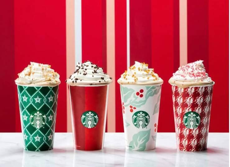 Starbucks's latest batch of seasonally themed cups will debut Friday. (STARBUCKS)