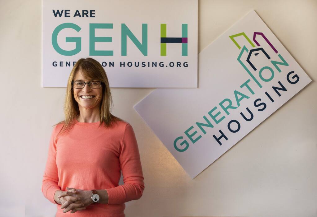 Jenni Klose won't seek reelection to the Santa Rosa City school board in order to focus on her new nonprofit housing advocacy group, Generation Housing. (JOHN BURGESS/ PD)