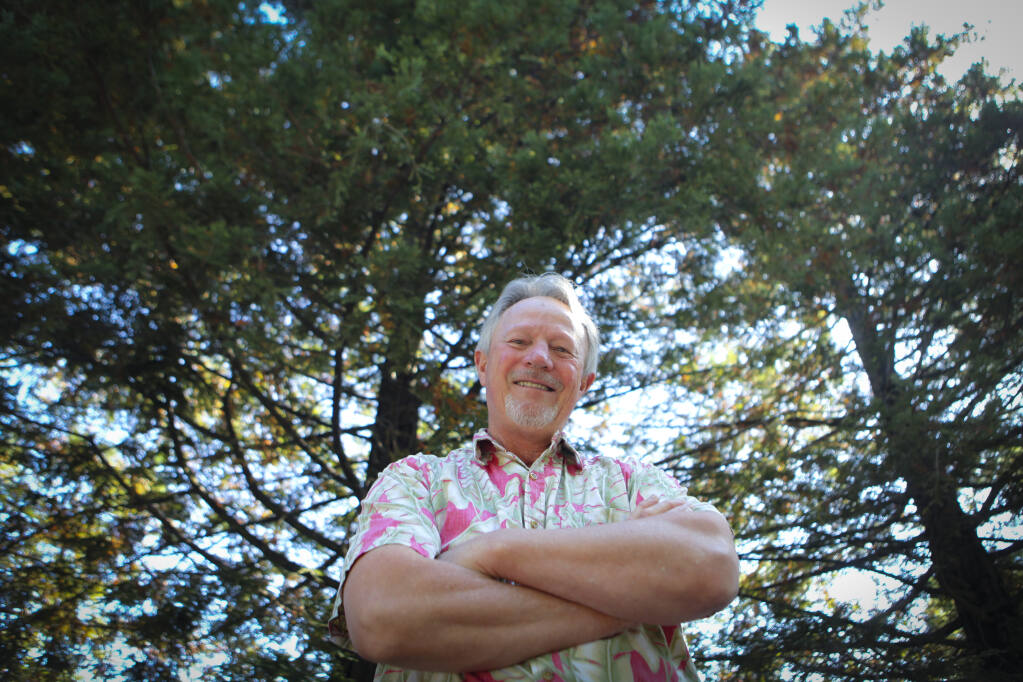 Dr. John Shribbs, chair of the City of Petaluma's Tree Committee and active member of the Petaluma Wetlands Alliance and ReLeaf Petaluma is a horticulturist. He encourages and teaches about the importance of caring for trees. (CRISSY PASCUAL/ARGUS-COURIER STAFF)