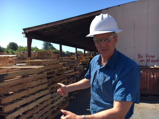 Sonoma Pacific Co. owner Tommy Thompson had filed papers to expand operations last year, long before the June 5 fire at his Schellvillle pallet facility.