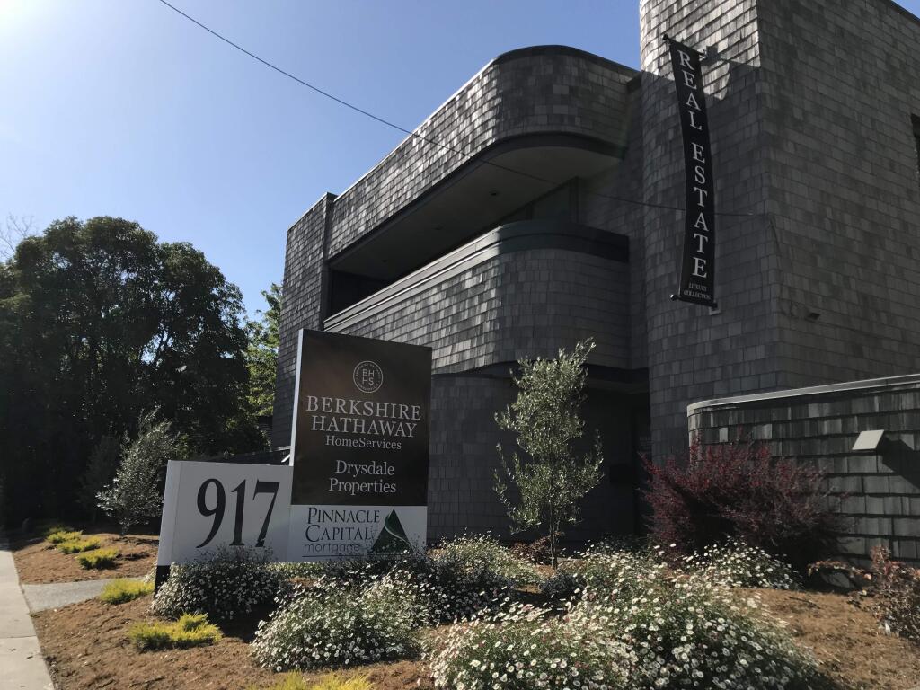 The new College Avenue office in Santa Rosa of Berkshire Hathaway HomeServices Drysdale Properties. (Robert Digitale / Press Democrat)