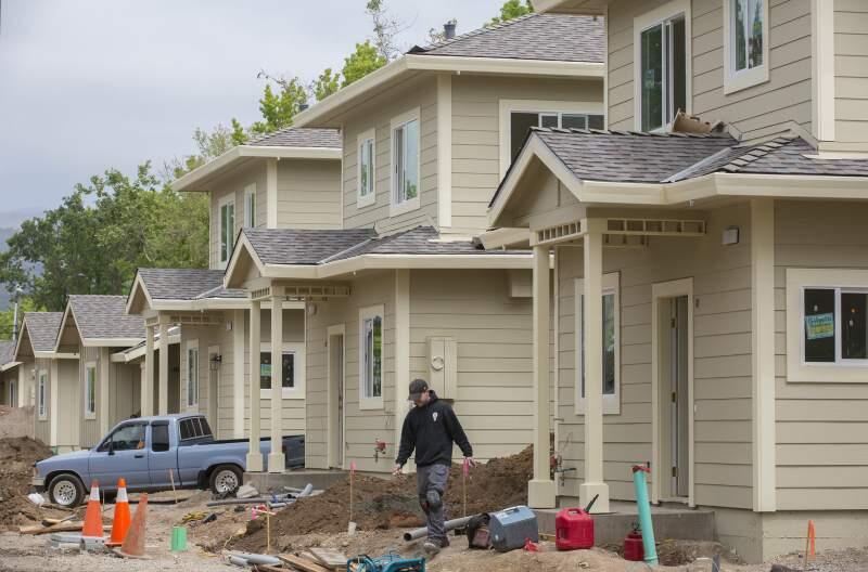 The city Housing Trust Fund was established in 2019 with the goal of incentivizing affordable housing projects. This project at 840 W. Napa St. was approved prior to the city’s 2017 ordinance requiring inclusionary units. (Photo by Robbi Pengelly/Index-Tribune)