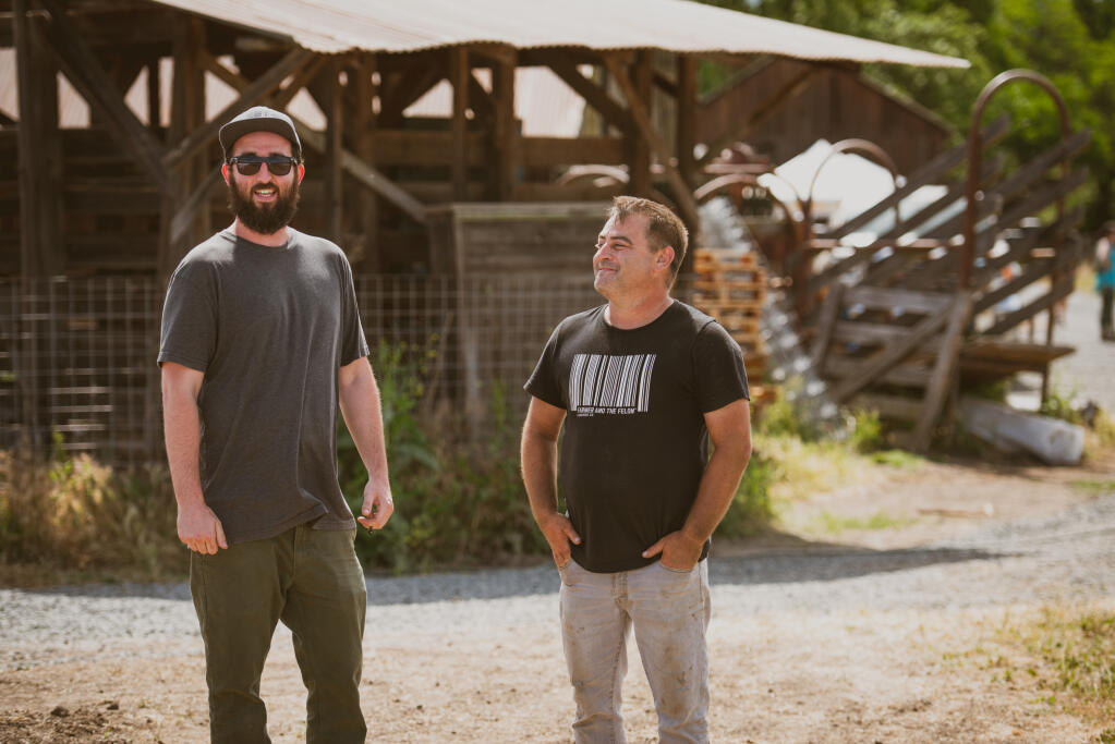 CannaCraft co-founders Ned Fussell, pictured at left, and Dennis Hunter want to help inmates with cannabis-related offenses by supporting the Last Prisoner Project. (Jon Lohne photo)