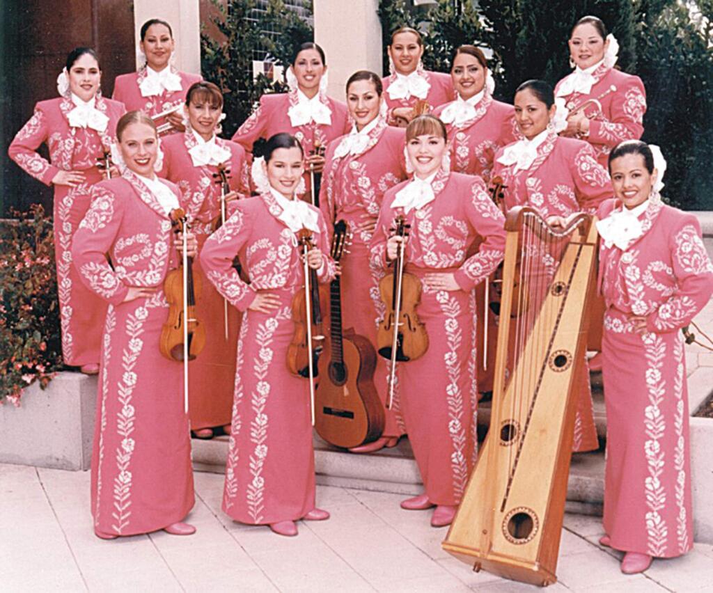 America's first all-woman mariachi ensemble - Mariachi Reyna de Los Angeles - makes its premiere Weill Hall appearance at the Green Music Center in Rohnert Park on Dec. 8. (reynadelosangelesmusic.com)