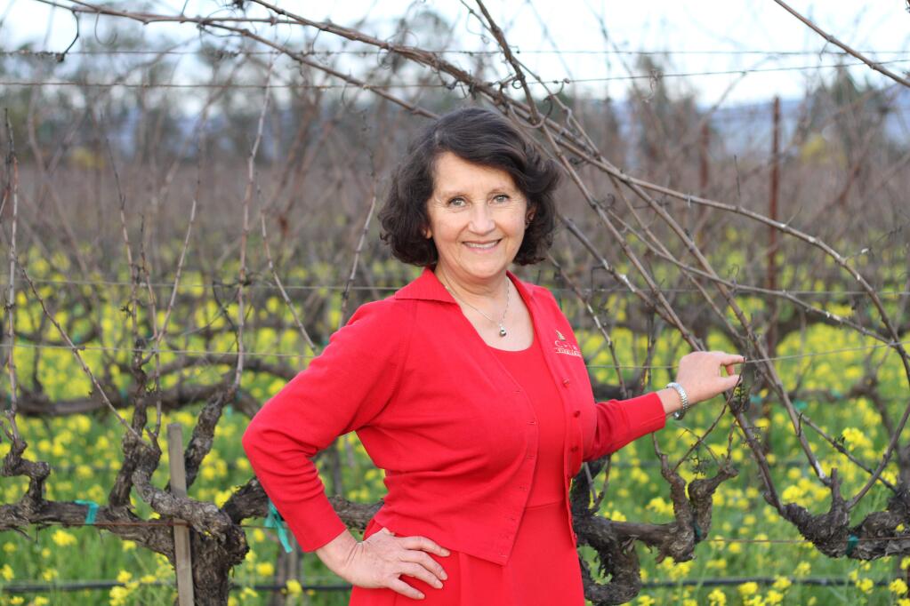 Amelia Moran Ceja is the president of Ceja Vineyards in Sonoma. (Ceja Vineyards)