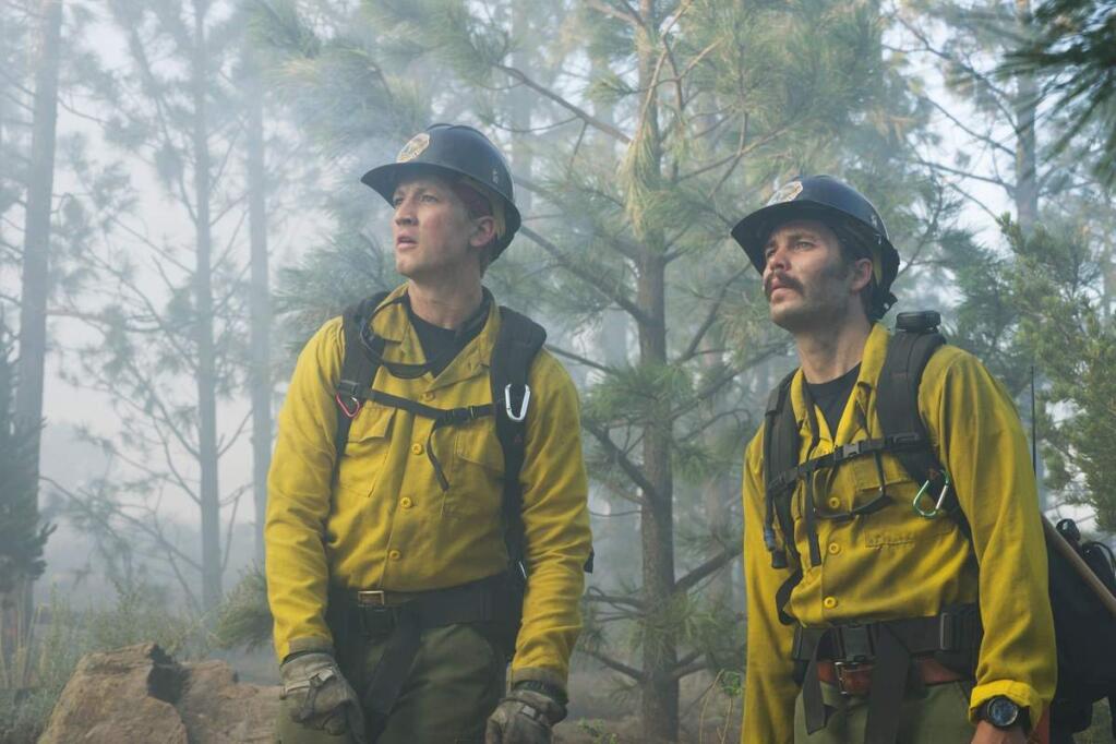 ONLY THE BRAVE: Cinematography rules strong but prectiable fire-fighting flick.