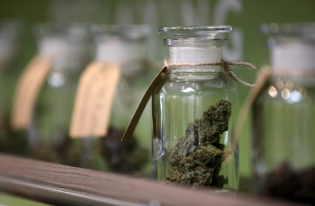 Proposition 64 gave local jurisdictions the power to decide for themselves whether to allow retail cannabis activity in their boundaries. (Beth Schlanker/ The Press Democrat)