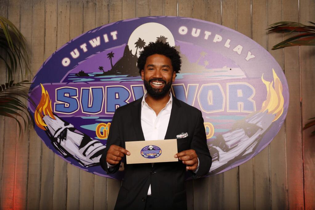 Wendell Holland, the winner of Survivor: Ghost Island, poses for a photo. For the first time in 36 seasons, the season finale of “Survivor: Ghost Island” ended in a tie. Host Jeff Probst on Wednesday, May 23, 2018, revealed jurors in Fiji were deadlocked at five votes apiece for Holland and Domenick Abbate. It was up to the third member of the final three to break the tie and Laurel Johnson cast her vote for Holland. (Monty Brinton/CBS via AP)