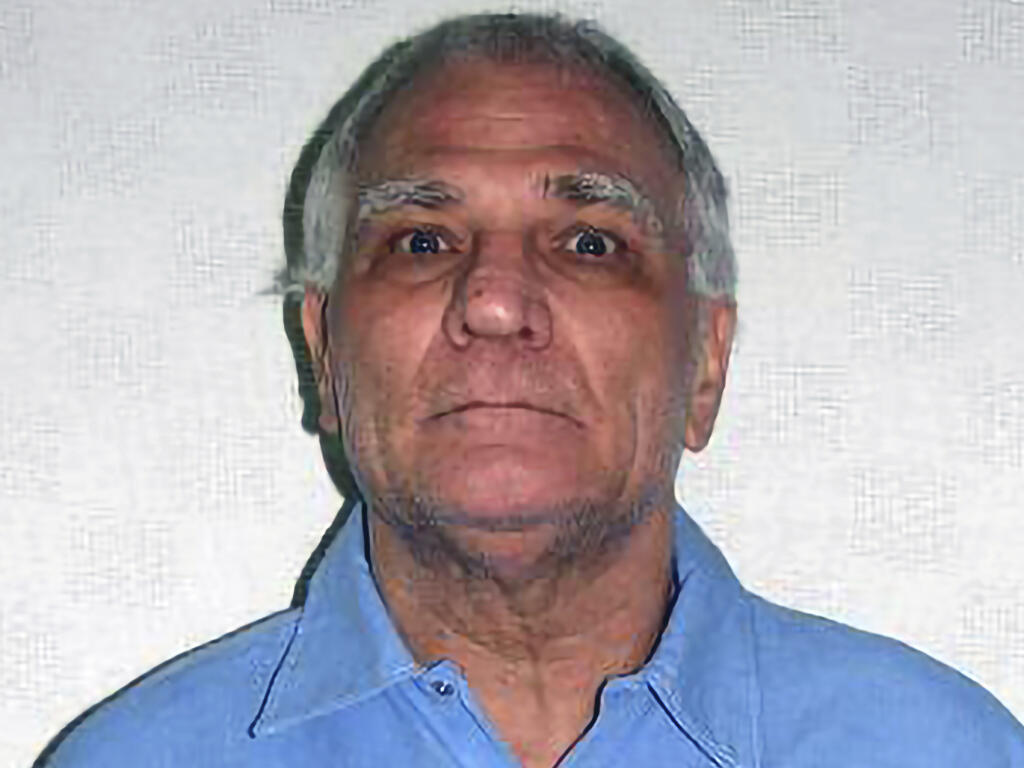 This undated photo provided by the California Department of Corrections and Rehabilitation shows Harvey Heishman, an inmate at San Quentin State Prison.    Heishman who had been sentenced to death was pronounced deceased on Tuesday, July 5, 2022.  Heishman died in San Quentin State Prison's infirmary on Tuesday, June 5.  Officials said Wednesday his cause of death will be determined by the Marin County coroner.  (CDCR via AP)